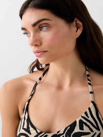 Bikini 'Zebra' Scalpers en noir
