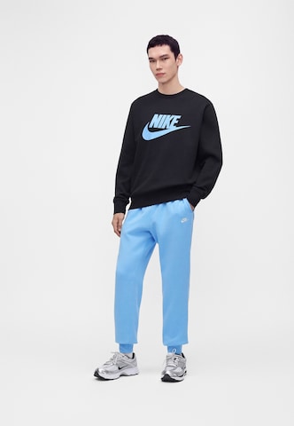 Nike Sportswear Sweatshirt 'CLUB' in Zwart