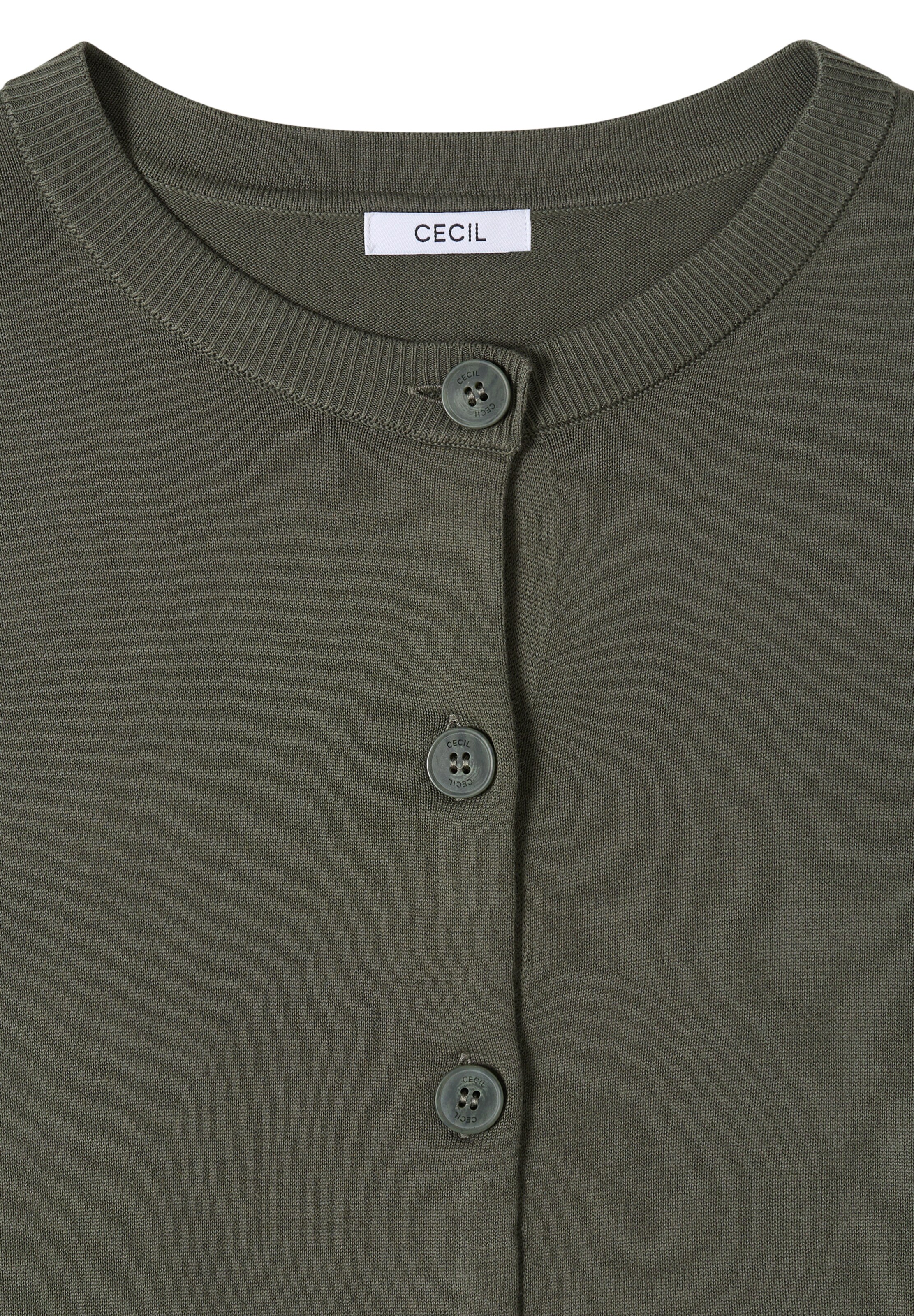CECIL Strickjacke in Grün