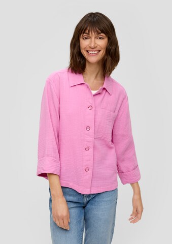 s.Oliver Blouse in Roze: voorkant