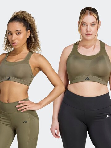 ADIDAS PERFORMANCE Bustier Sport-BH 'TLRDIM' in Grün