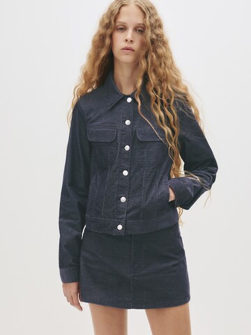 Pull&Bear Övergångsjacka i blå: framsida