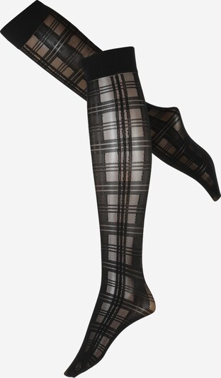 Swedish Stockings Čarape 'Tartan' u crna, Pregled proizvoda