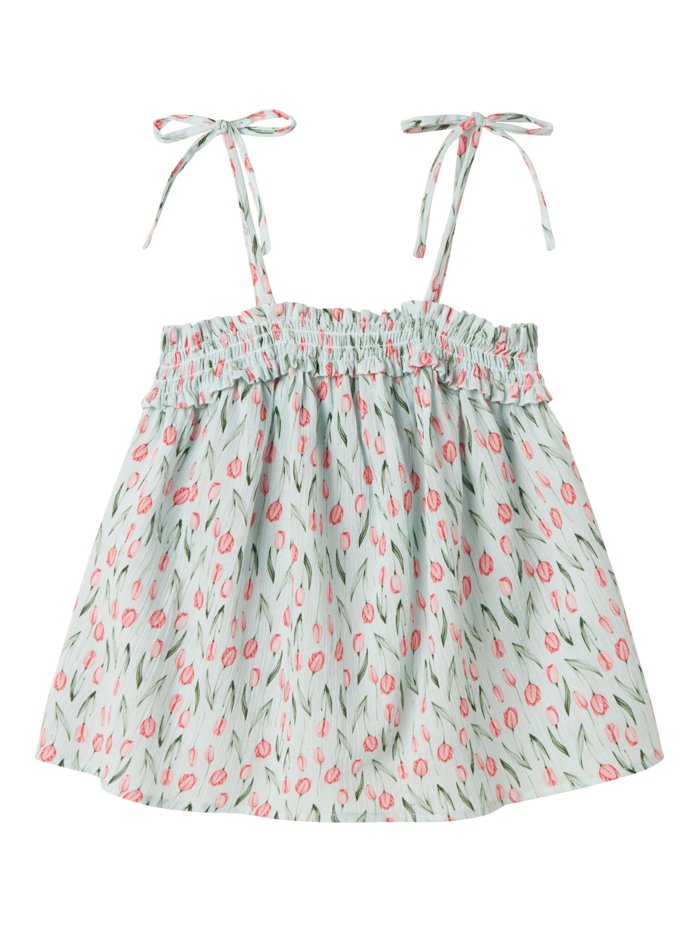 NAME IT - Top en azul: frente