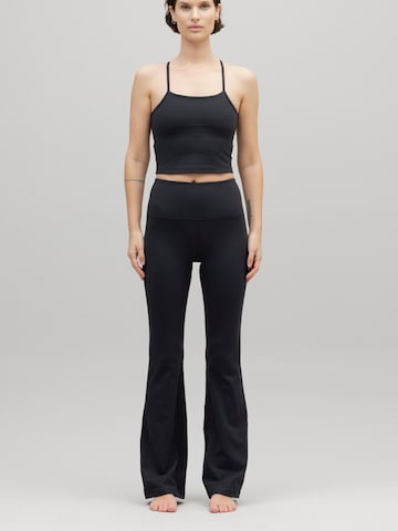 Hey Honey - Leggings 'Flared Always Dressed' en negro: frente