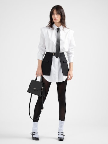 Jupe 'Kiara Skirt-Belt' DIVALO en noir : devant