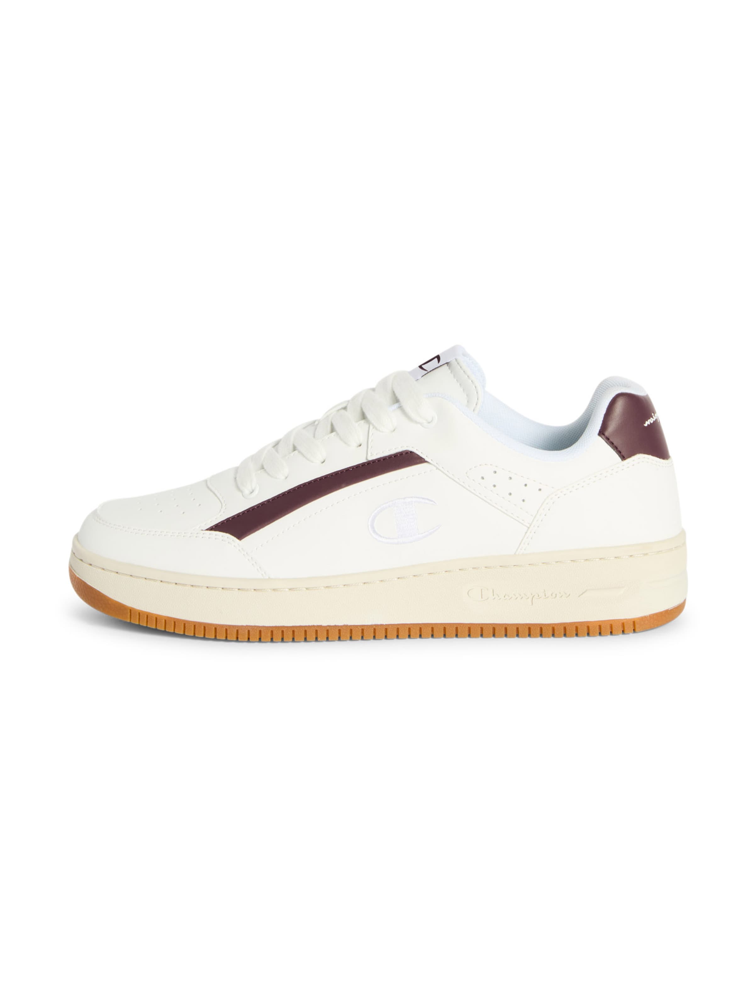 Champion Authentic Athletic Apparel Sneakers 'TURBO 500' in Burgundy / White, Item view