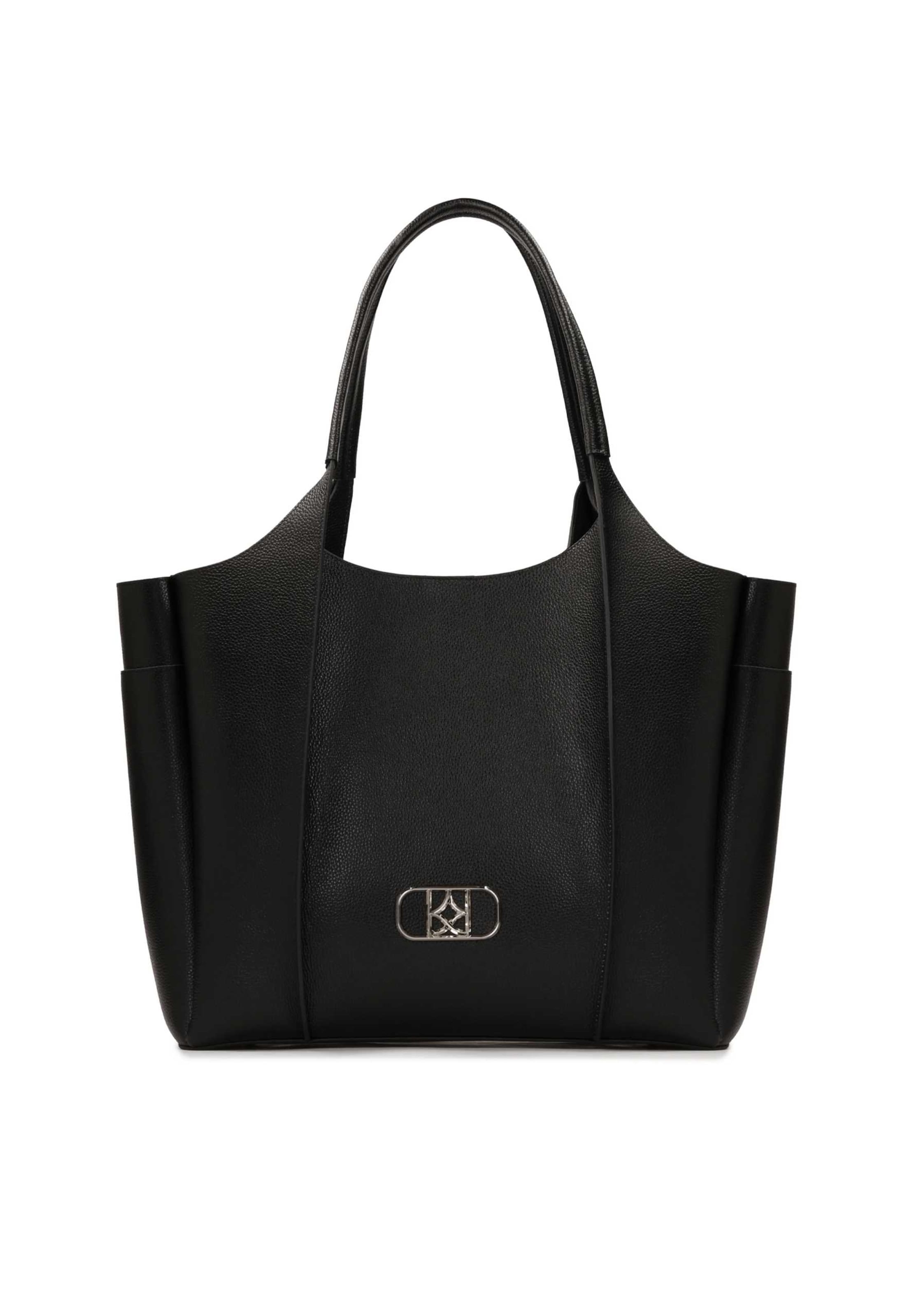 Kazar Cabas en noir, Vue avec produit