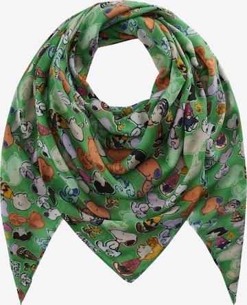 Foulard 'PEANUTS' CODELLO en vert : devant