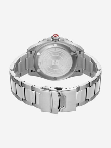 SWISS MILITARY HANOWA Analoguhr 'Offshore Diver II' in Silber