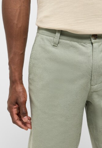 MUSTANG Regular Chino trousers in Green