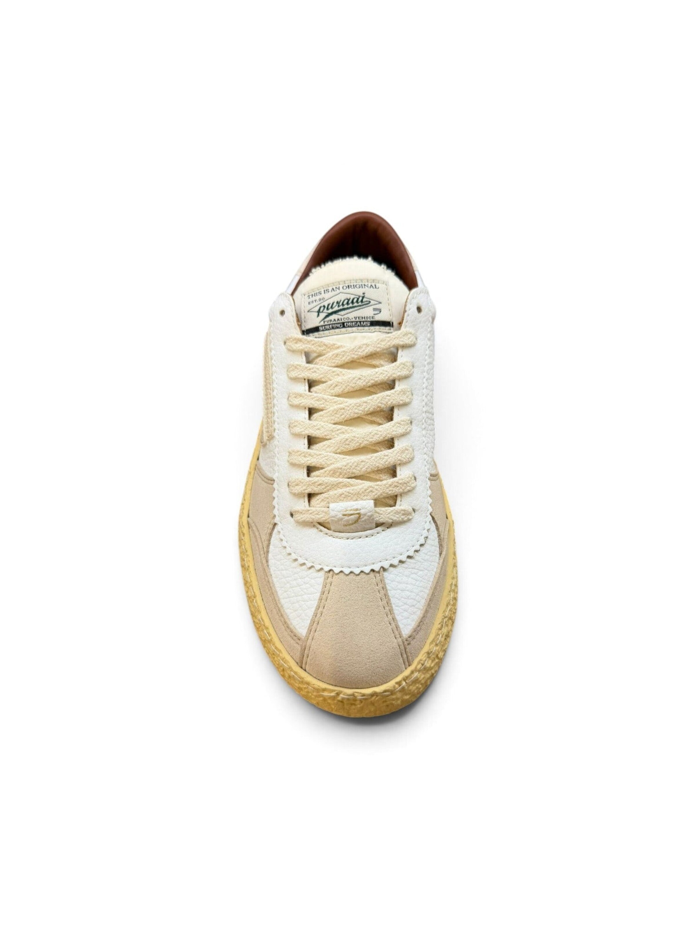 Baskets basses Puraai en beige