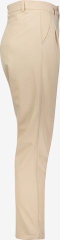 IMPERIAL Tapered Pleat-Front Pants in Beige