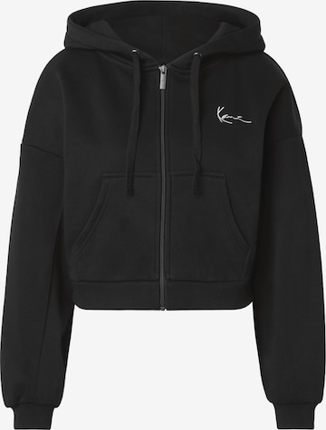 Karl Kani Bluza rozpinana w kolorze czarny: przód