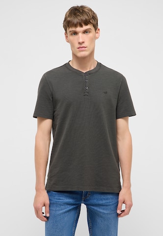 MUSTANG Shirt 'Acton' in Schwarz: Vorderseite