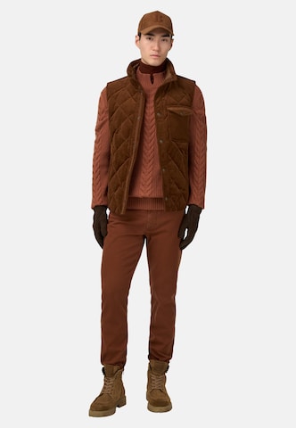 Gilet Boggi Milano en marron