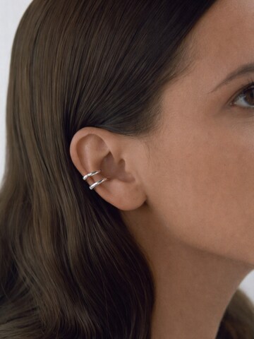 mùj jewelry Ohrringe 'Twin Arc Ear Cuff'‌‌‌‌‌‌ in Silber