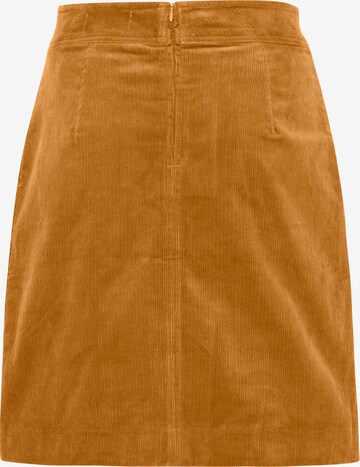 ICHI Skirt 'CASSIA' in Brown
