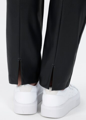 STEHMANN Slim fit Pants 'Loli' in Black