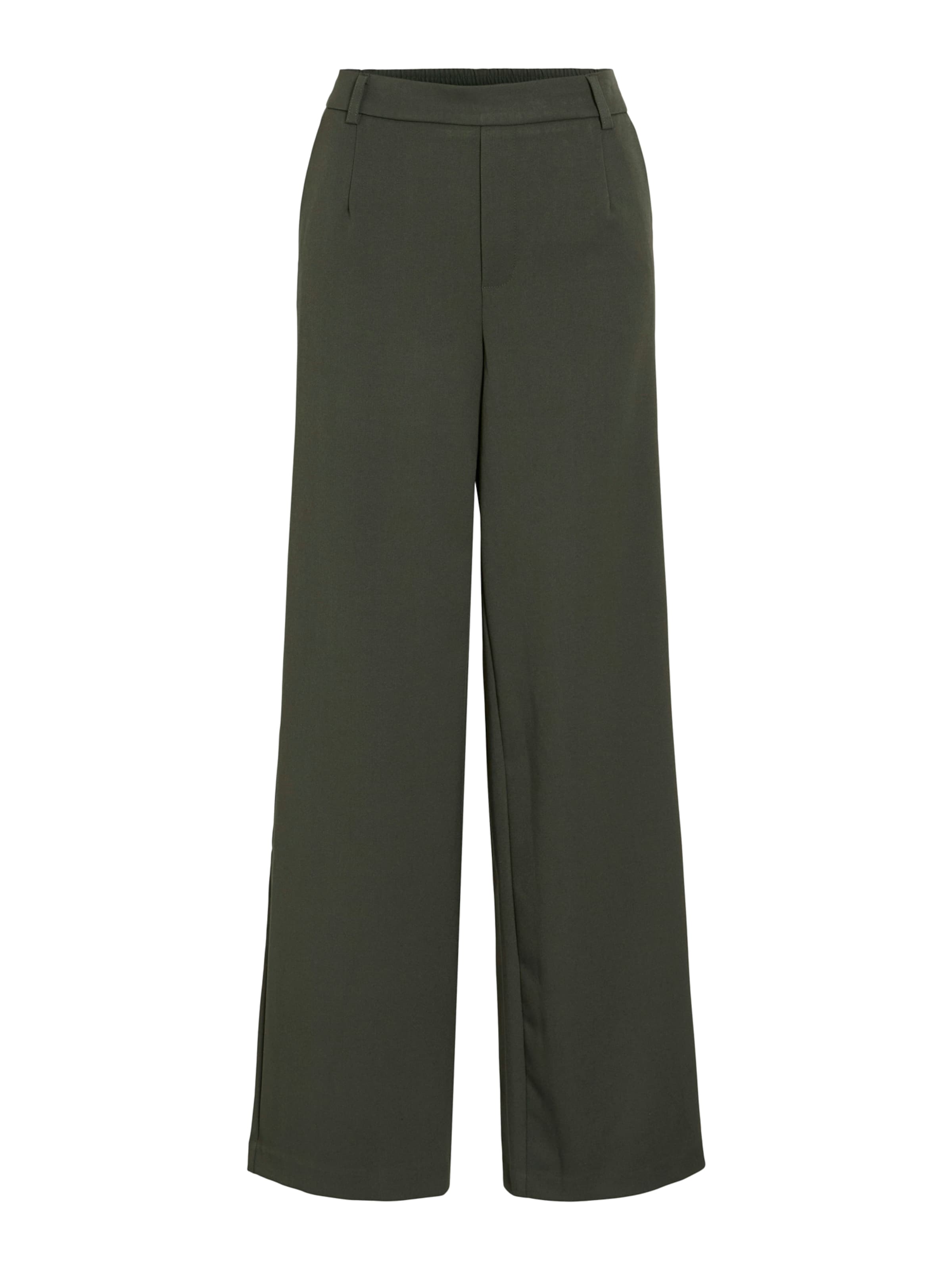 Wide Leg Pantalon 'VIVarone' VILA en vert : devant
