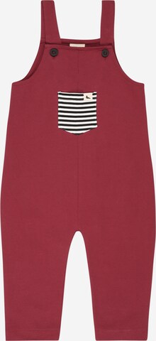 Turtledove London Overalls in Red: front