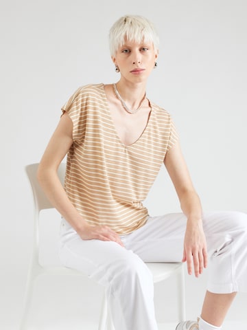 VERO MODA Shirt 'GATJA' in Beige: voorkant