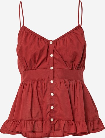American Eagle Top in Red: front