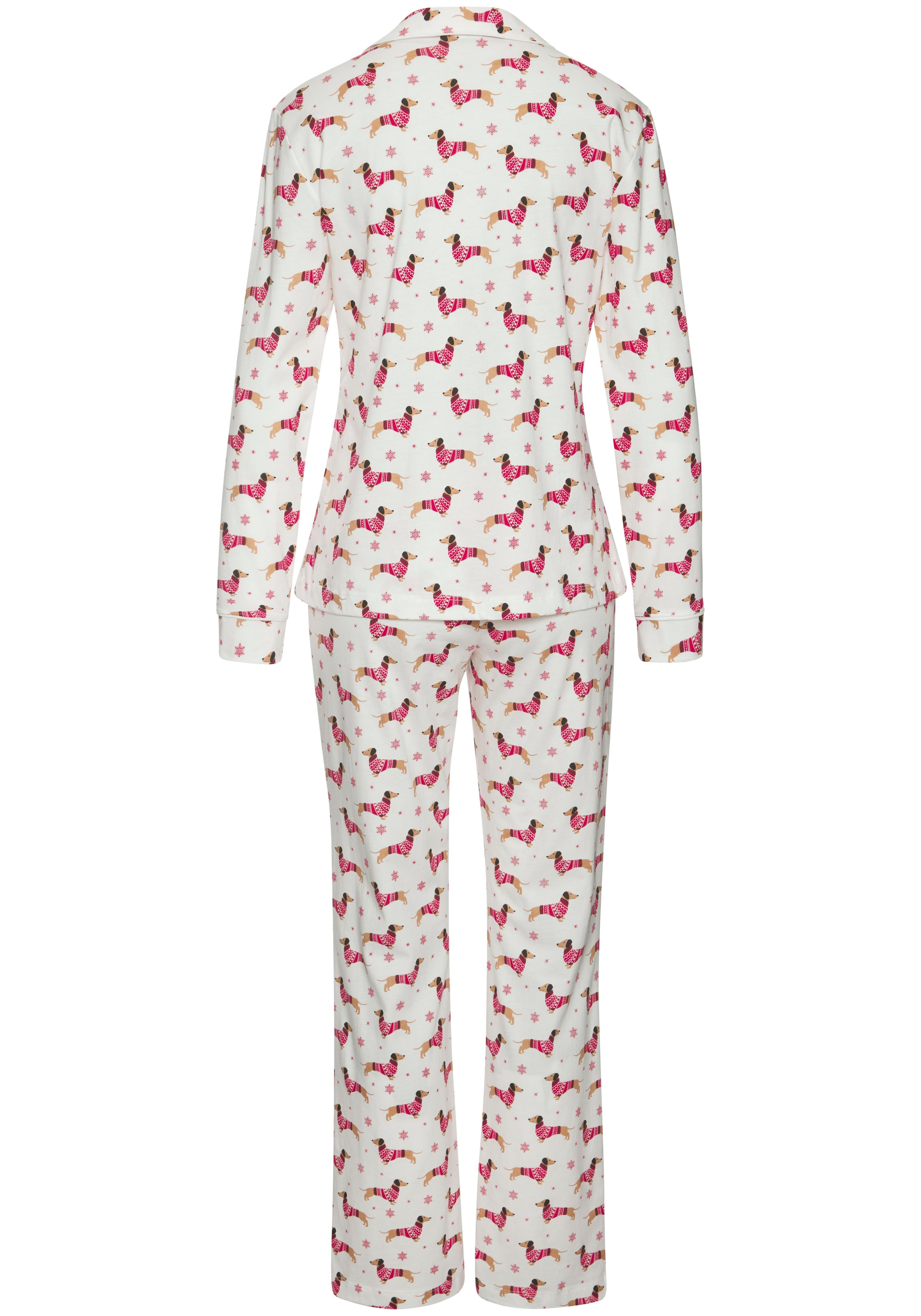 LASCANA Pyjama in Wit