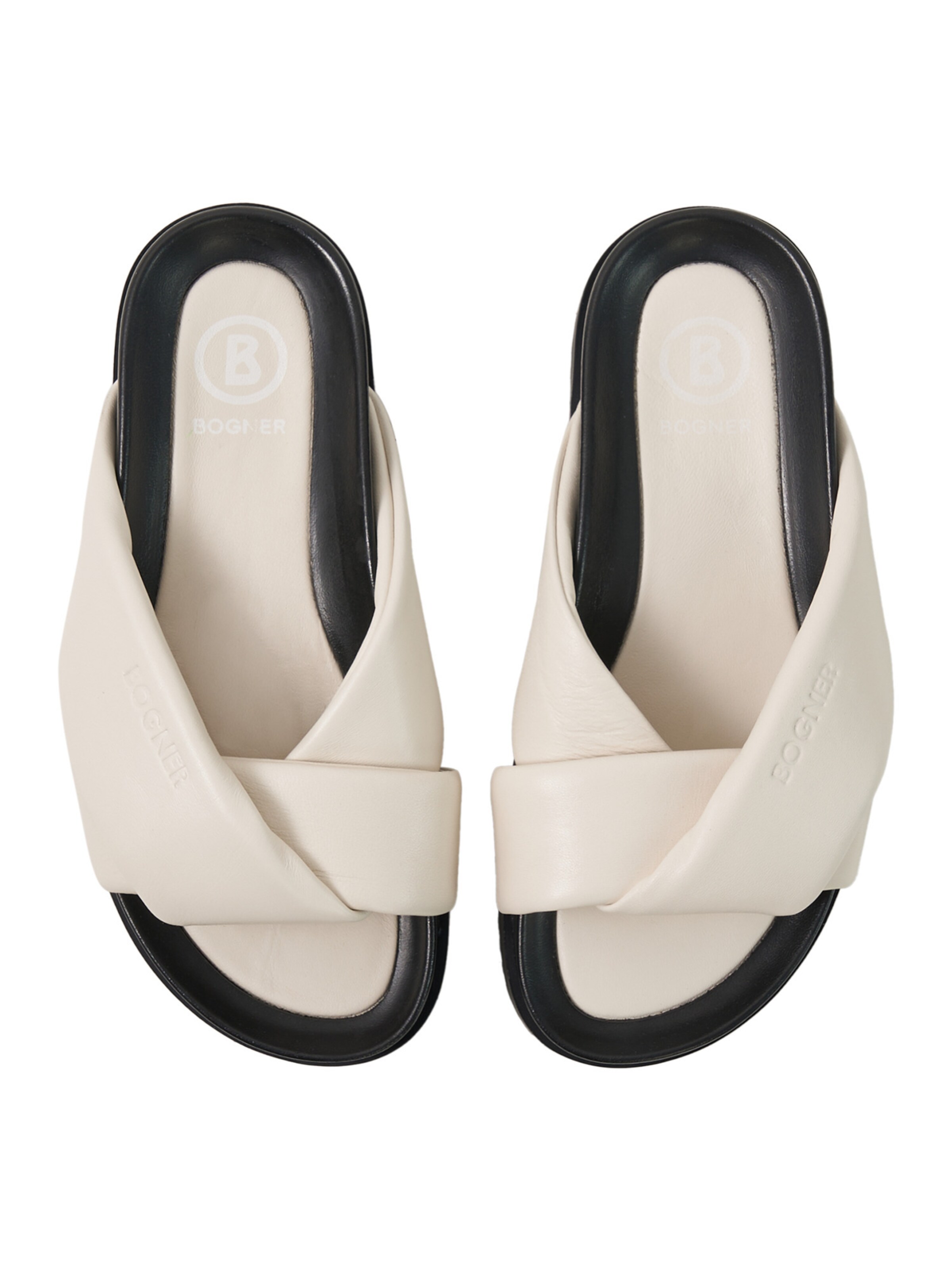BOGNER Sandals 'Sirolo' in Beige