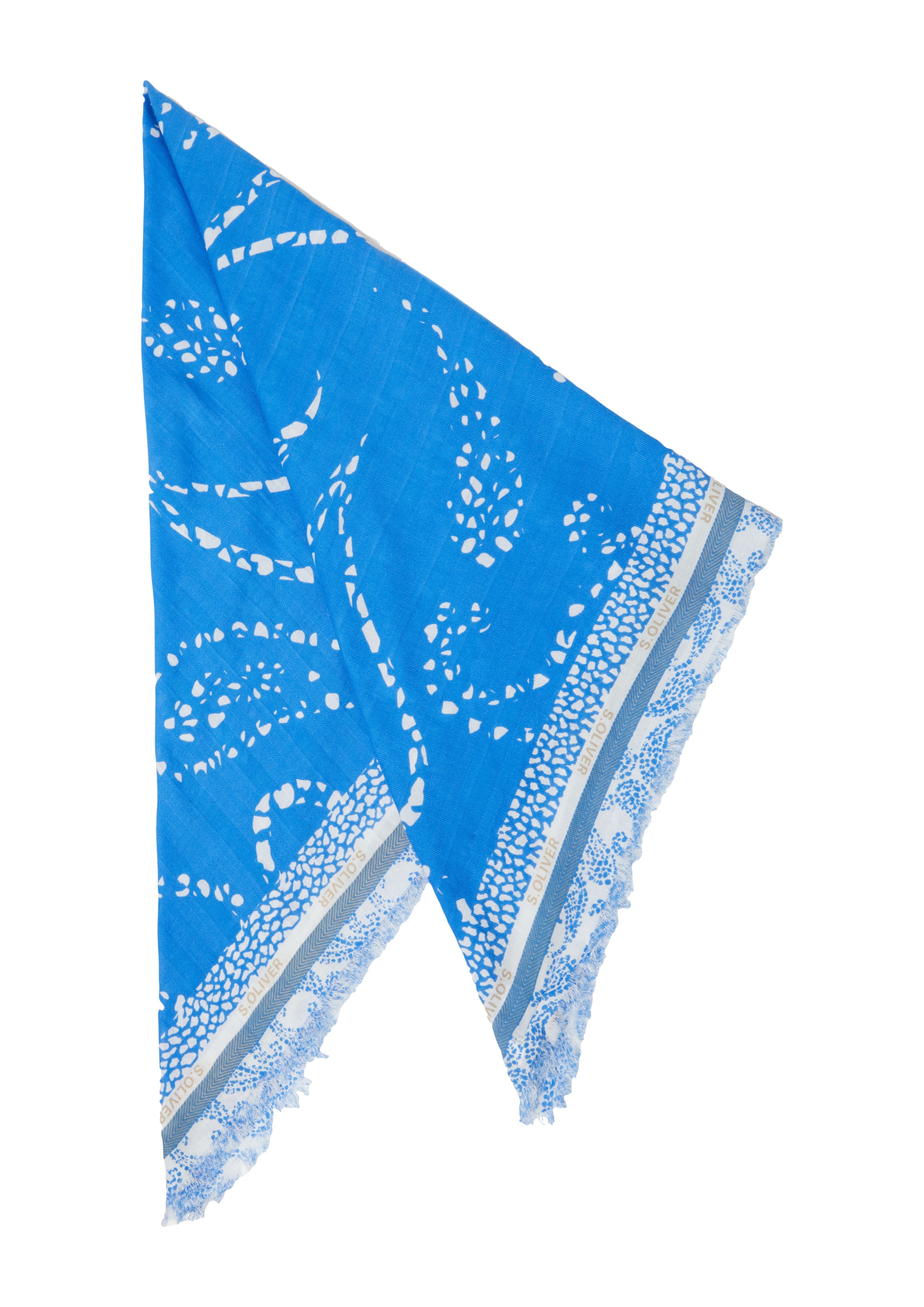 Foulard s.Oliver en bleu : devant