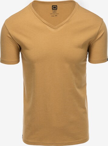 Ombre Shirt 'S1369' in Brown: front