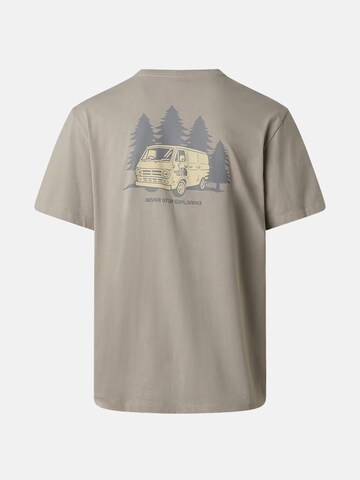 THE NORTH FACE Shirt 'THE NORTH FACE M VAN LIFE RX SS TEE T-SHIRT' in Grijs