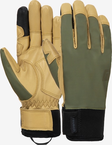 REUSCH Athletic Gloves 'Alp-X TOUCH-TEC™' in Green: front