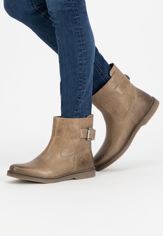 Travelin Ankle Boots 'Louargat' in Beige: predná strana