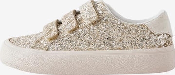 Next Sneakers in Gold: front