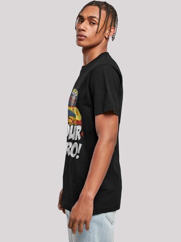 F4NT4STIC Shirt 'Disney The Muppets Gonzo I Can Be Your Hero' in Zwart