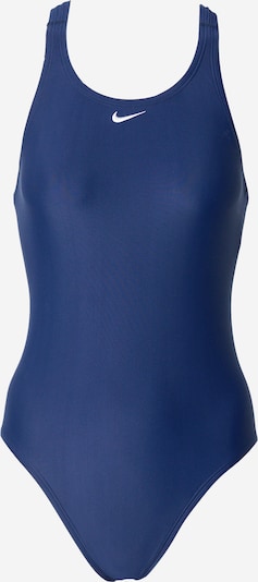 Costum de baie sport 'Fastback' Nike Swim pe bleumarin / alb, Vizualizare produs