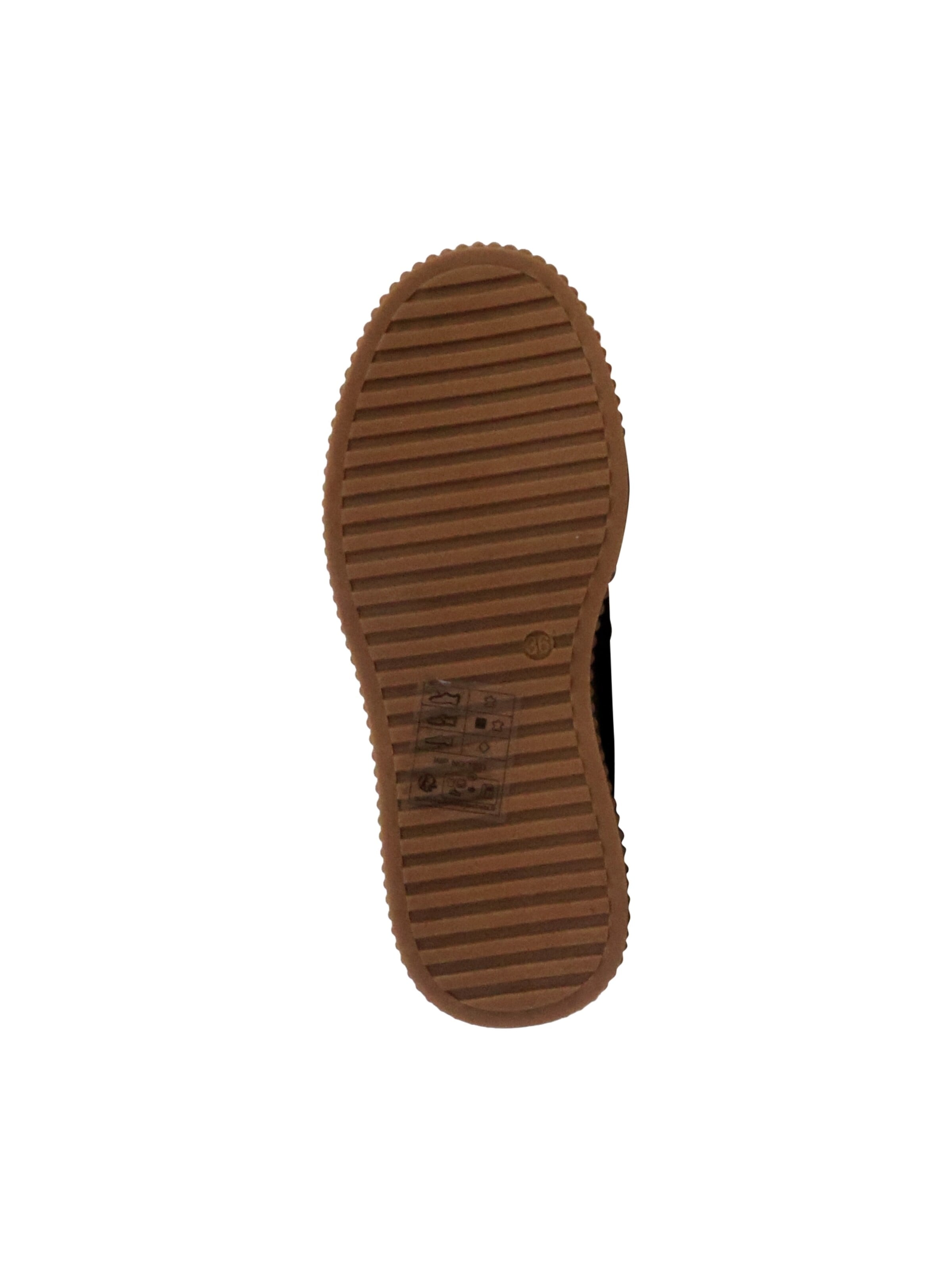 Chaussure de sport à lacets 'Alénoa-Sneaker aus Leder' The Divine Factory en marron