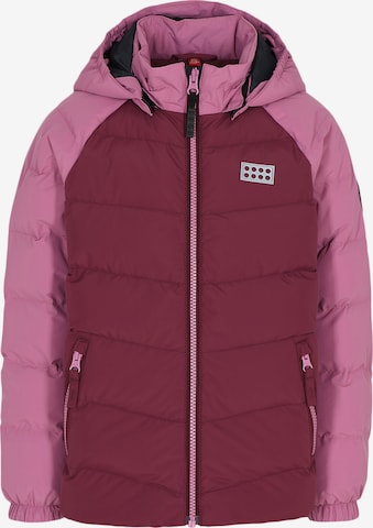 LEGO WEAR Winter Jacket 'JIPE 704' in Pink: front
