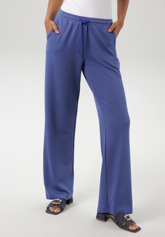 Aniston CASUAL Wide leg Pants in Blue: front