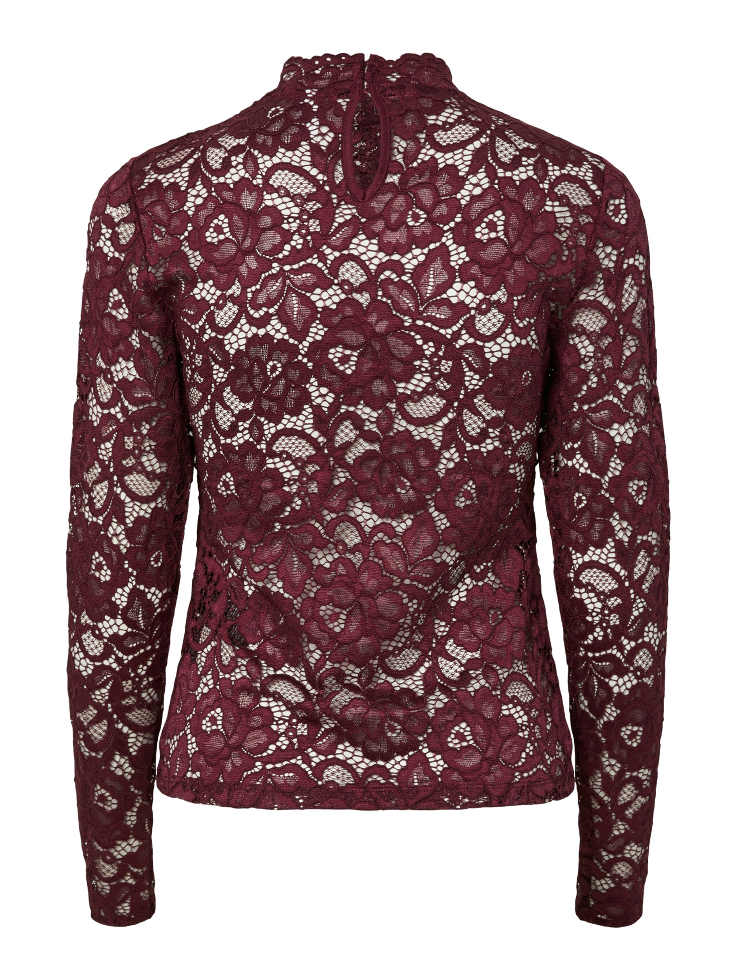 YAS Shirt 'YASLACEY' in Red