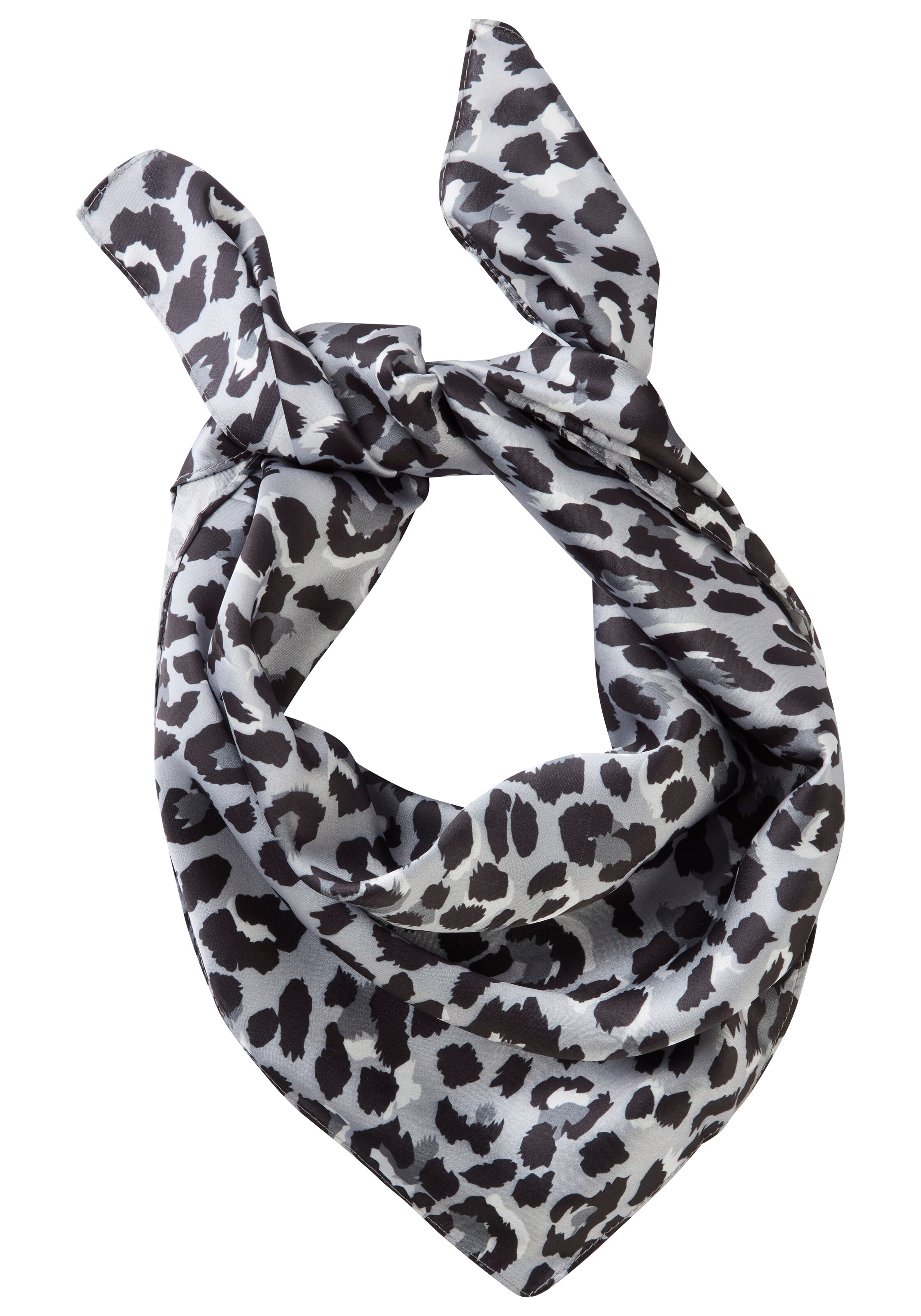 LAURA SCOTT Halstuch in Schwarz: Vorderseite