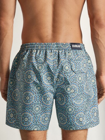 IUMAN Intimissimi Board Shorts in Blue