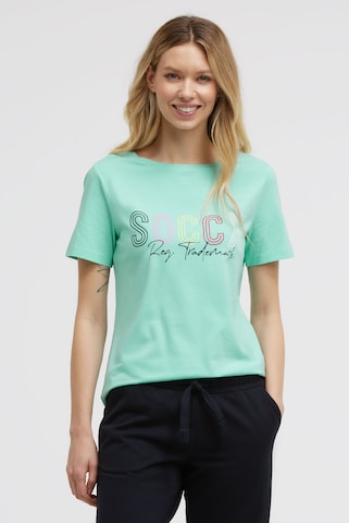 Soccx Shirt in Blue: front