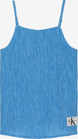 Calvin Klein Jeans Top – modrá: přední strana