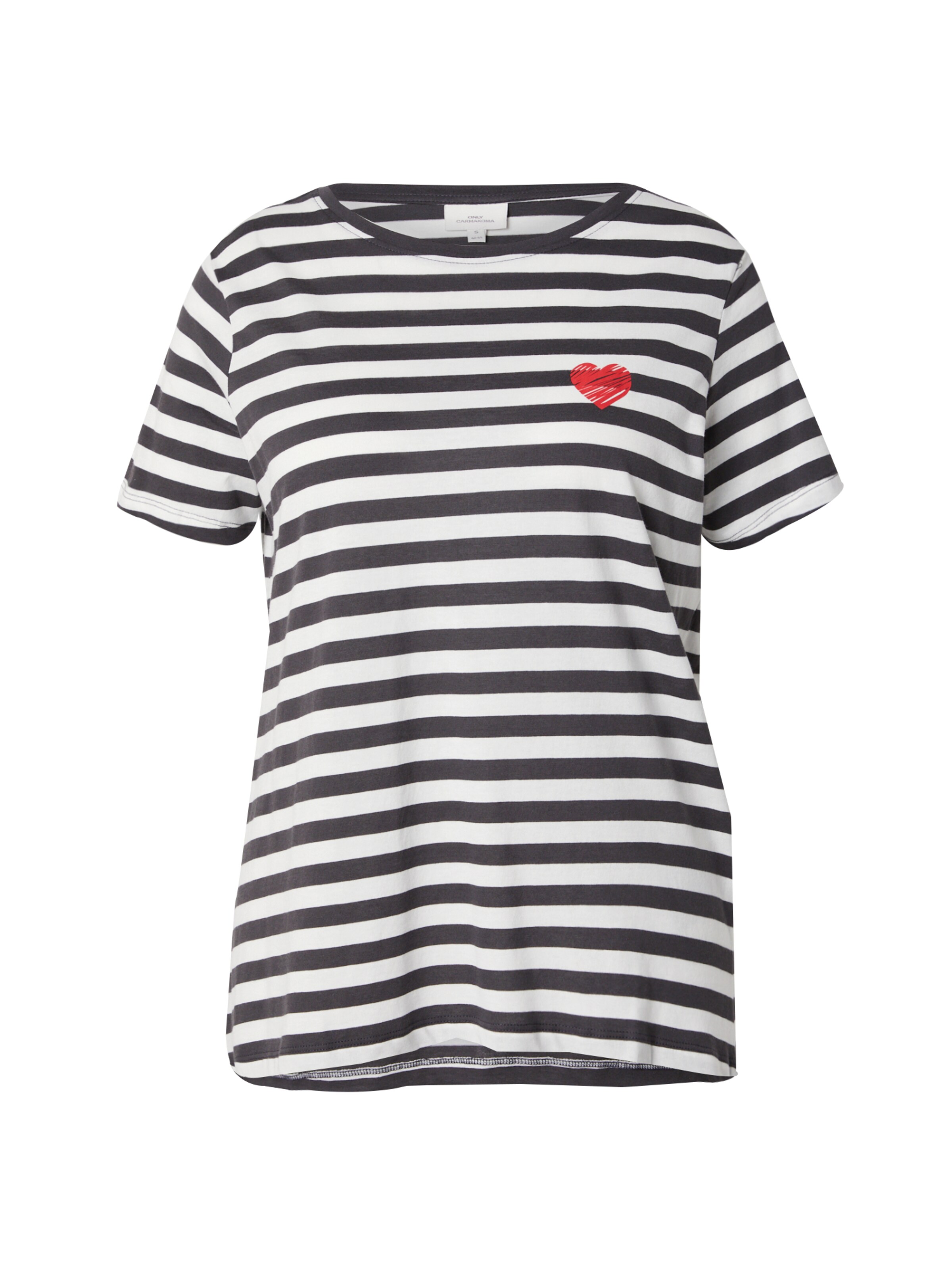 ONLY Carmakoma - Camisa em cinzento: frente