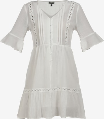 DreiMaster Vintage Платье в Белый: спереди