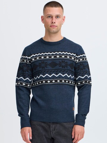BLEND Strickpullover ' BHNohr ' in Blau