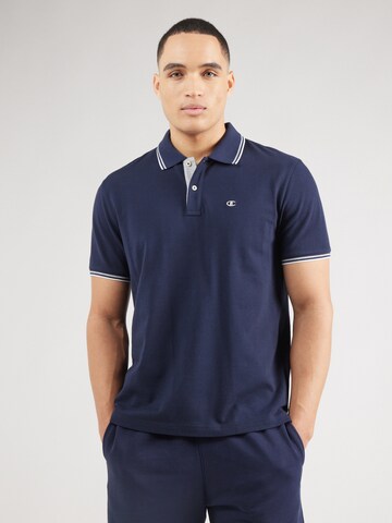 Maglietta di Champion Authentic Athletic Apparel in blu: frontale