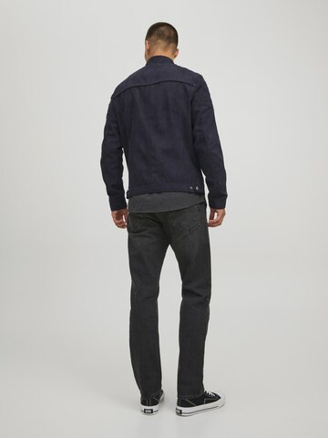 Coupe regular Veste mi-saison 'JCOROCKY JACKET' JACK & JONES en noir